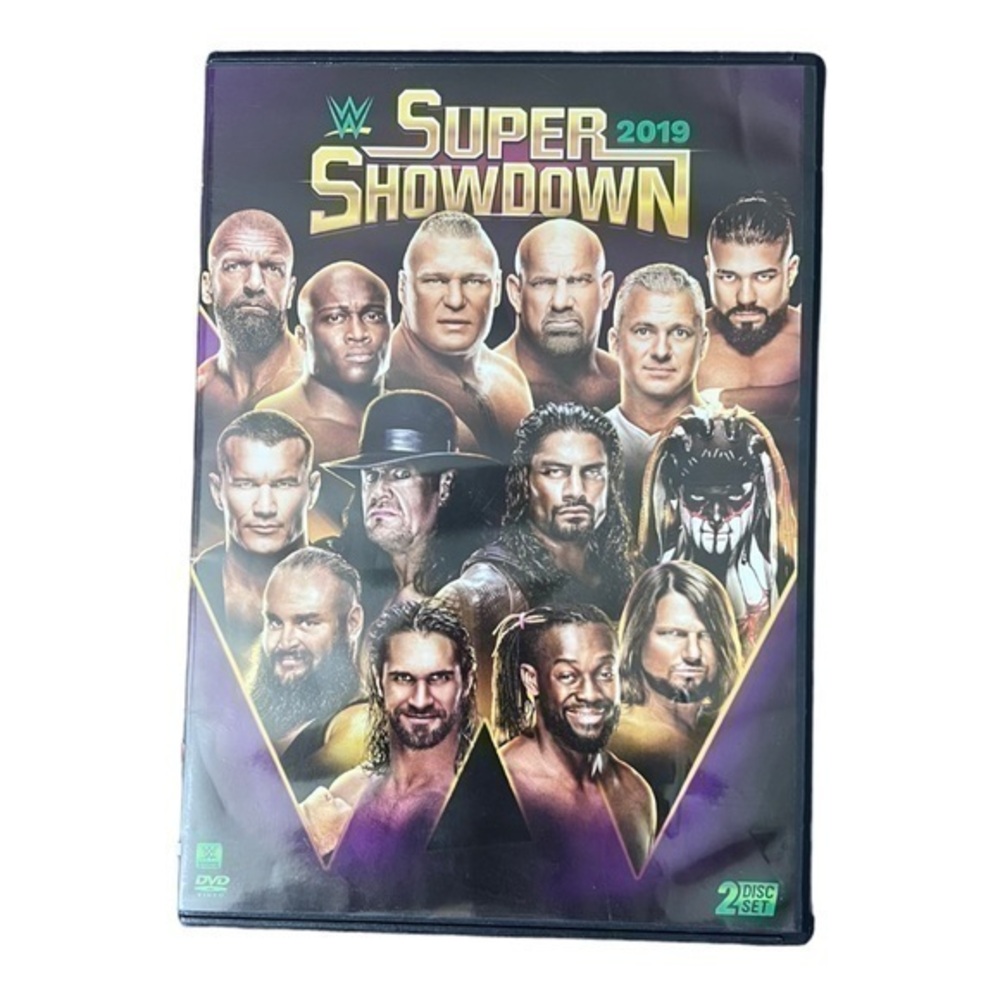 WWE Super Showdown 2013 wrestling DVD set - 2 discs